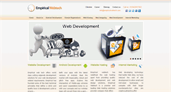 Desktop Screenshot of empiricalwebtech.com
